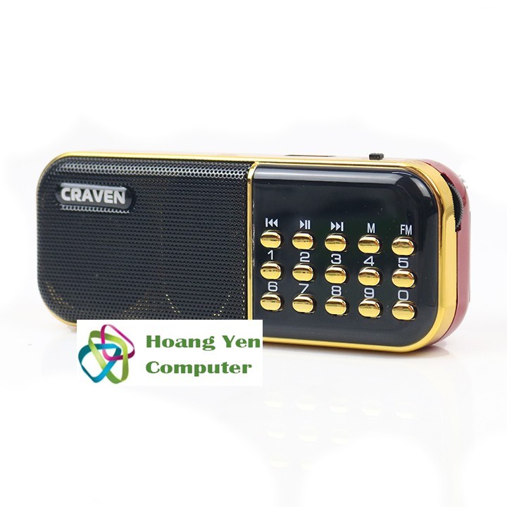 Loa Nghe Thẻ Nhớ, Đài FM BKK B851SS Âm Thanh Cực Lớn - BH 6 Tháng - Hoàng Yến Computer