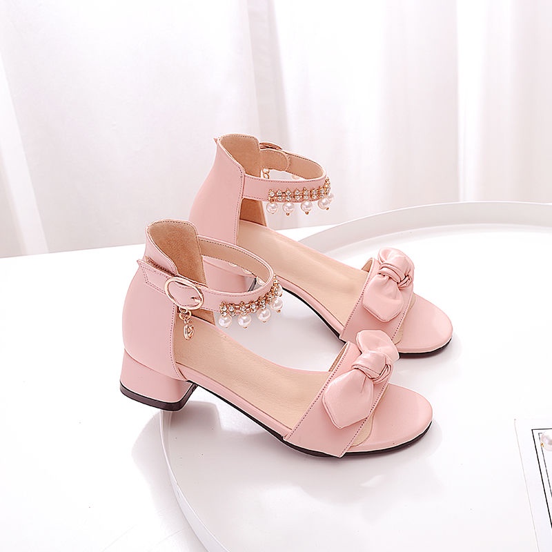 Giày Sandal Đế Mềm Thời Trang Mùa Hè Dành Cho Bé Gái 12-10 Tuổi 2022