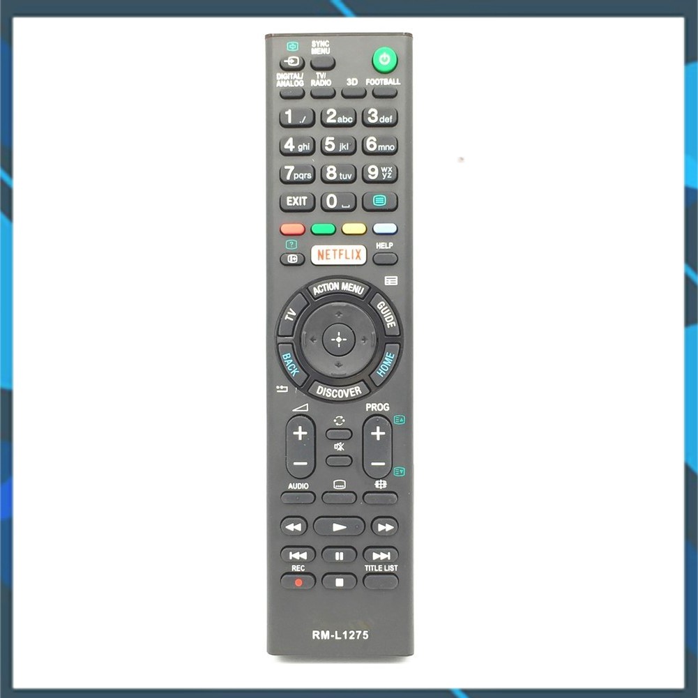 REMOTE ĐIỀU KHIỂN TIVI SONY SMART RM-L1275 THAY THẾ RMT-TX100P