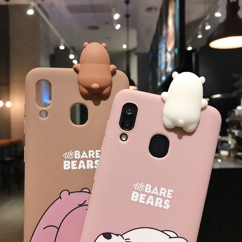 Ốp điện thoại TPU mềm in hình We Bare Bears Cartoon WBB Printed cho Samsung A10S A20S A21s A30S A50S A50 A30 A20 A11 A31 A51 M30S M21 | HSN 10-12 | BigBuy360 - bigbuy360.vn