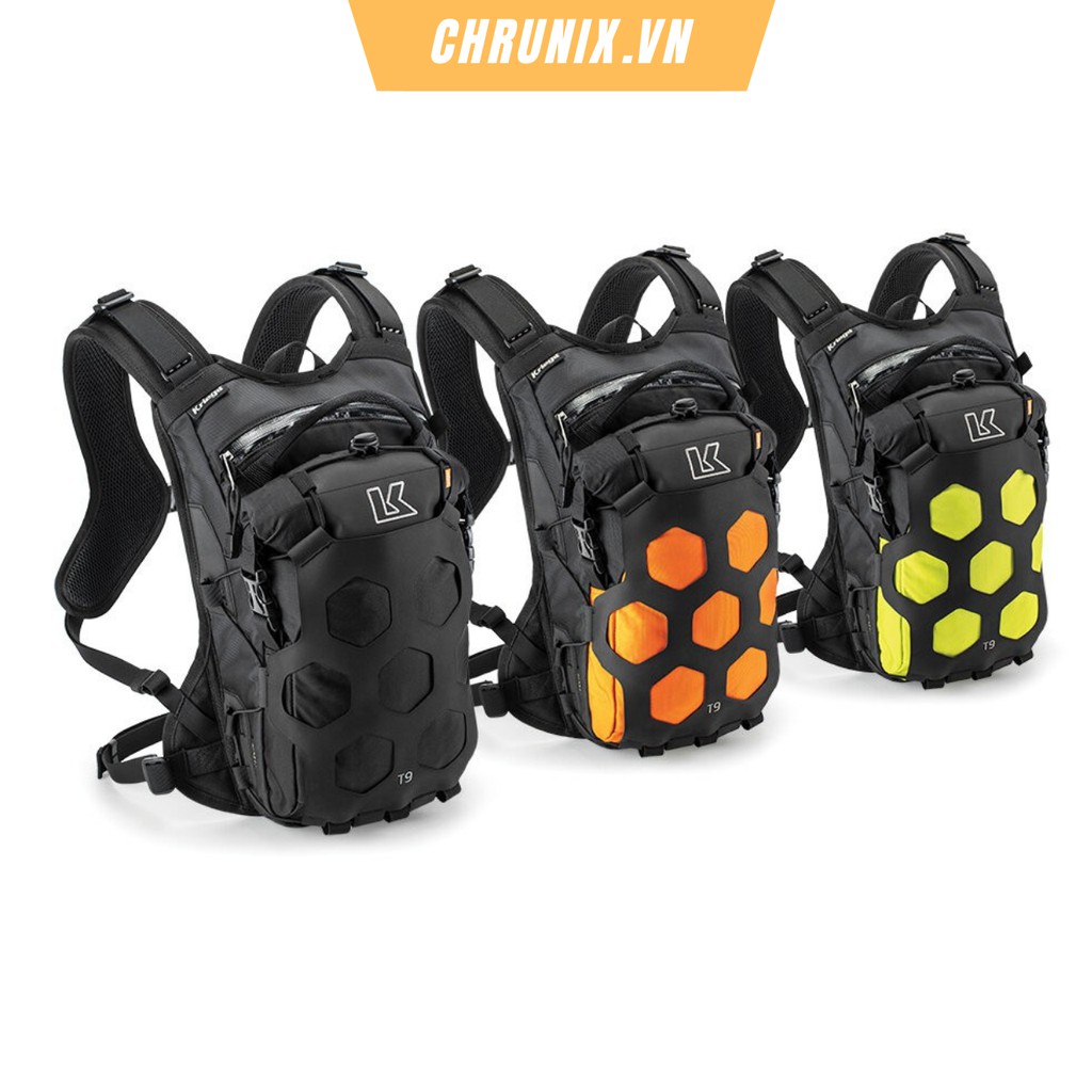 Balo Có Túi Nước KriegaTrail 9 Chính Hãng Cao Cấp, Balo Thể Thao Du Lịch Trekking Chrunix