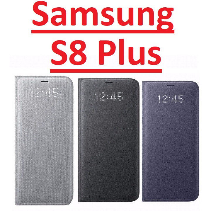 🏵️ Bao Da Samsung Galaxy S8 Plus Led View Cover Chính Hãng