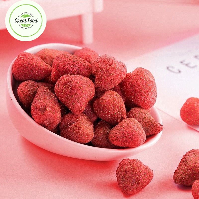 Dâu tây sấy lạnh Great Food - Gói 50gr & 100gr