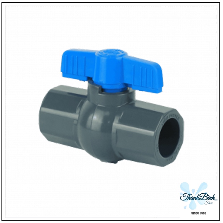 VAN NHỰA/ VAN CẦU PVC TIỀN PHONG SIZE 21/ 27/ 34 MM