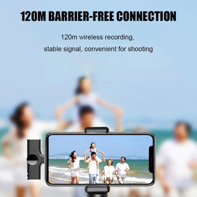 Micro Không Dây Vlog Cổng Sạc Usb Type C Chuyên Dụng Cho Dạy Học / Phát Trực Tiếp Điện Thoại