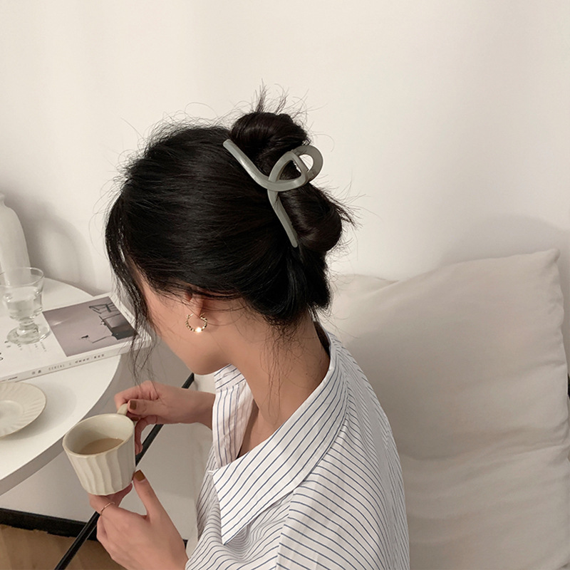 Bông Tai Kim Loại Hình Khối Tròn Thời Trang Hàn Quốc Cho Nữ