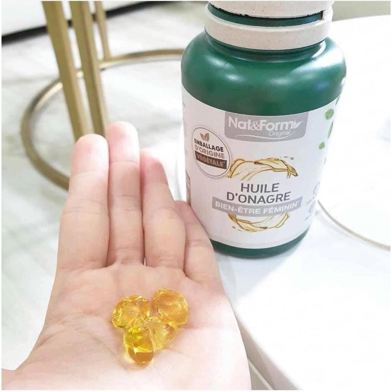 Viên uống tinh dầu hoa anh thảo Nat Form Pháp