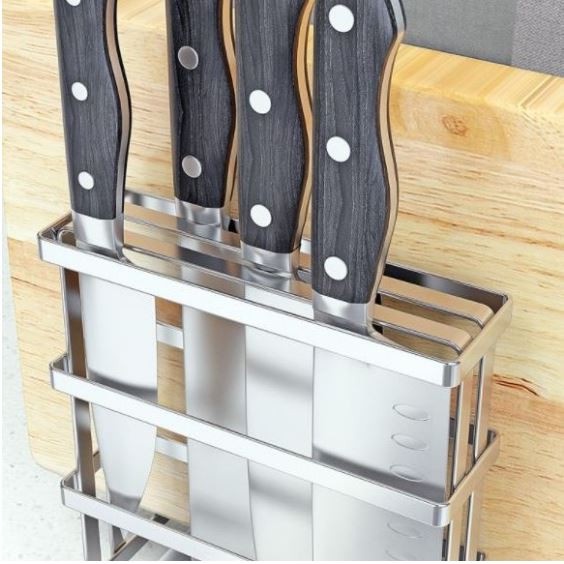 Kệ giao thớt inox 304 hàng đẹp có khay hứng nước Nanichino