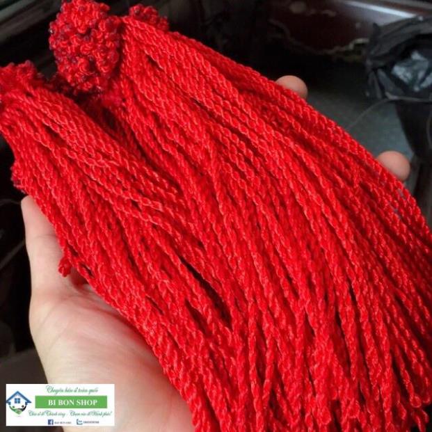 Chỉ đỏ trơn may mắn tài lộc