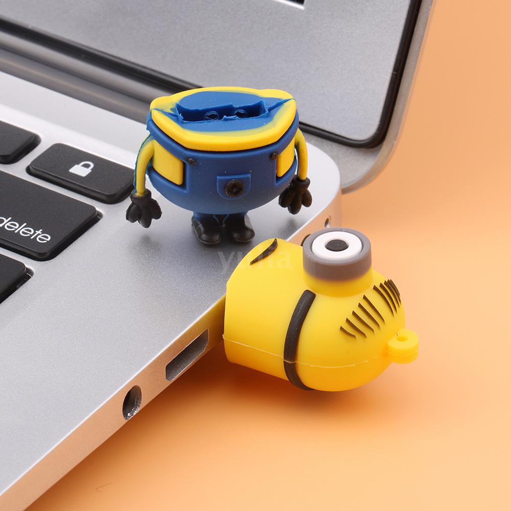 USB 2.0 dung lượng 4GB 8GB 16 hình nhân vật hoạt hình Minion ngộ nghĩnh