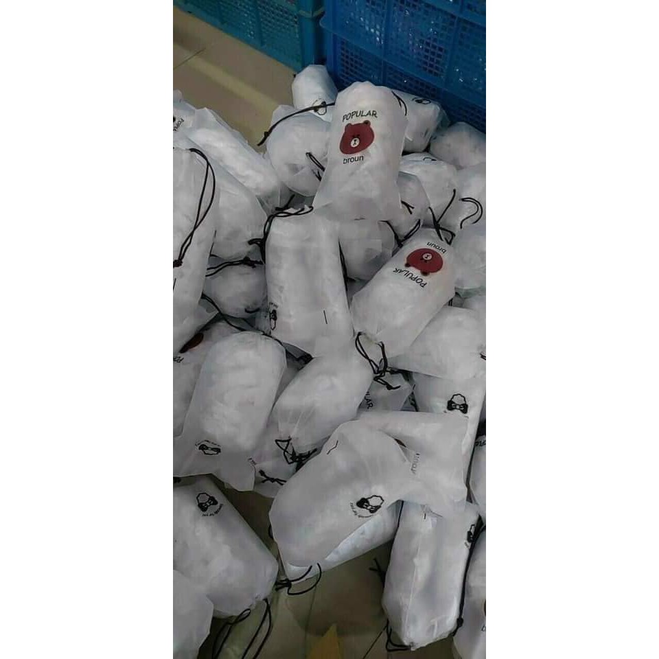 Màng Bọc Thực Phẩm Gấu Co Giãn Siêu Dai Có Chun Hình Túi Gấu An Toàn Vệ Sinh