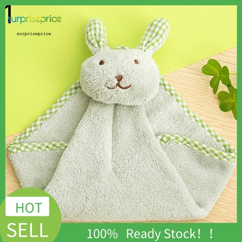 Khăn Lau Tay Treo Tường Hình Thỏ Dễ Thương