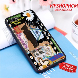 Ốp lưng Oppo A12/ A12E/ A31/ A52/ A92 BST Hoa Cúc - viền Silicon dẻo
