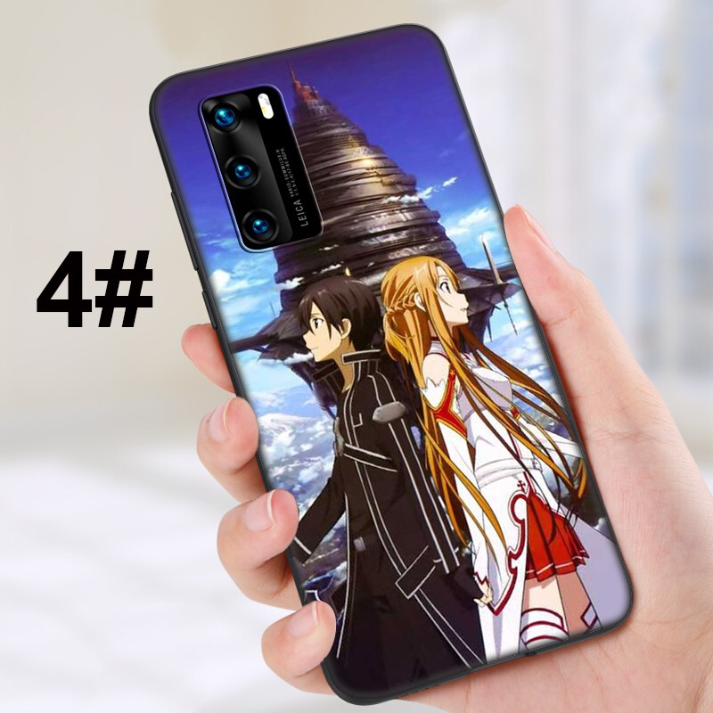 Ốp điện thoại silicon mềm hình LUA 88 Sword Art Online cho Huawei Honor 9 8C 8X 8A 7X 7C 7A 6A Lite Pro