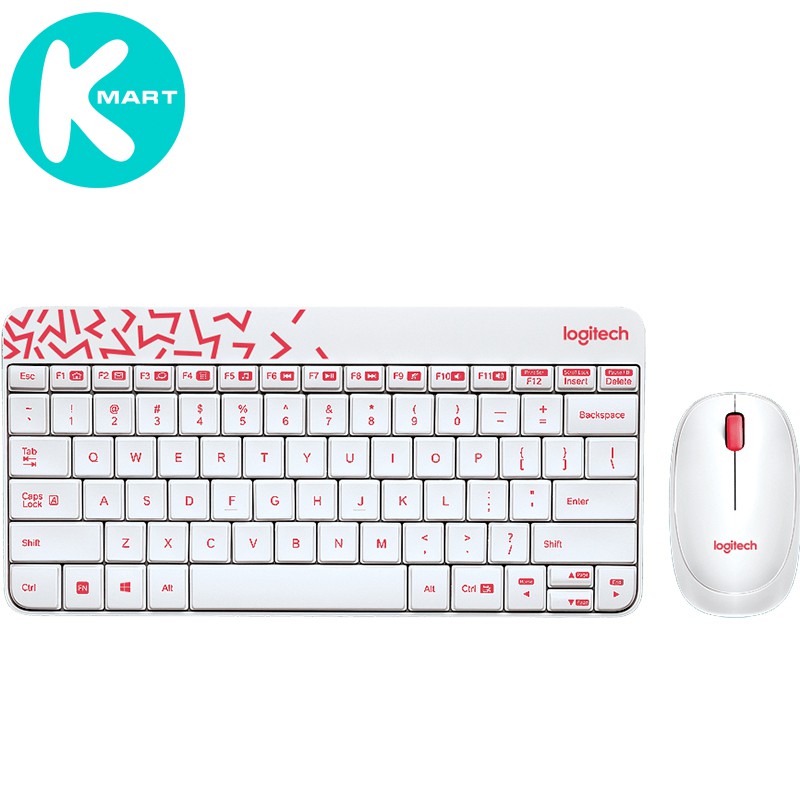 Bộ Bàn Phím Và Chuột Không Dây Logitech MK240 - Hàng chính hãng