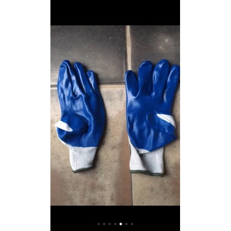 Gang tay phủ sơn xanh và đen hàng xịn 338