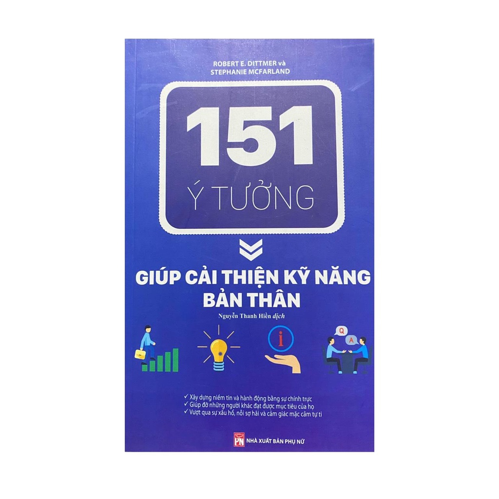 Sách - 151 ý tưởng giúp cải thiện kỹ năng bản thân