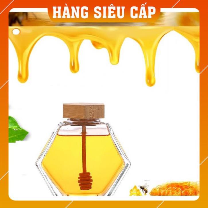 [ HÀNG LOẠI 1]  LỌ MẬT ONG HÌNH TỔ ONG 380ml