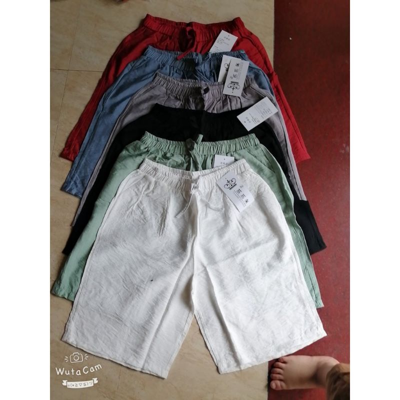[Có Bigsize] Quần Lửng, Quần Short Ống Rộng, Quần Ngố chất liệu đũi tơ nhật loại 1 Thoitrangmoon