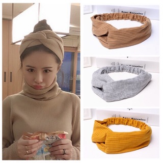 [ SIÊU ĐẸP] Băng đô TURBAN gân trơn đủ màu cực đẹp