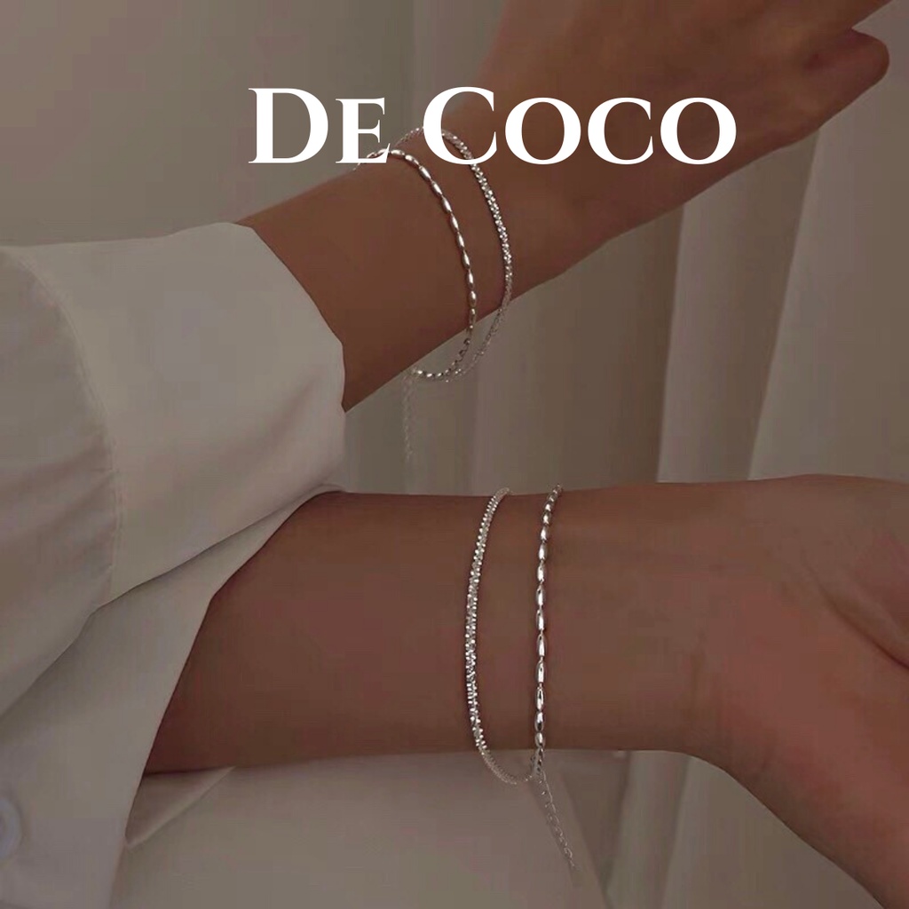 Vòng tay, lắc tay bạc Layla decoco.accessories | BigBuy360 - bigbuy360.vn