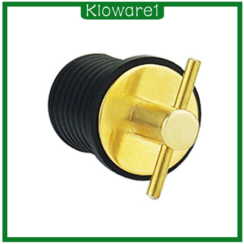 [KLOWARE1] 1\" inch New T-Handle TWIST-IN Boat DRAIN PLUG - Brass & Rubber Heavy Duty | BigBuy360 - bigbuy360.vn