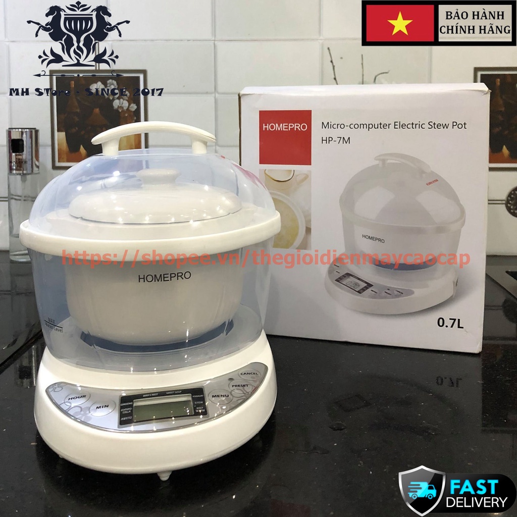 Nồi chưng yến đa năng Homepro Thái Lan 700ml HP7M