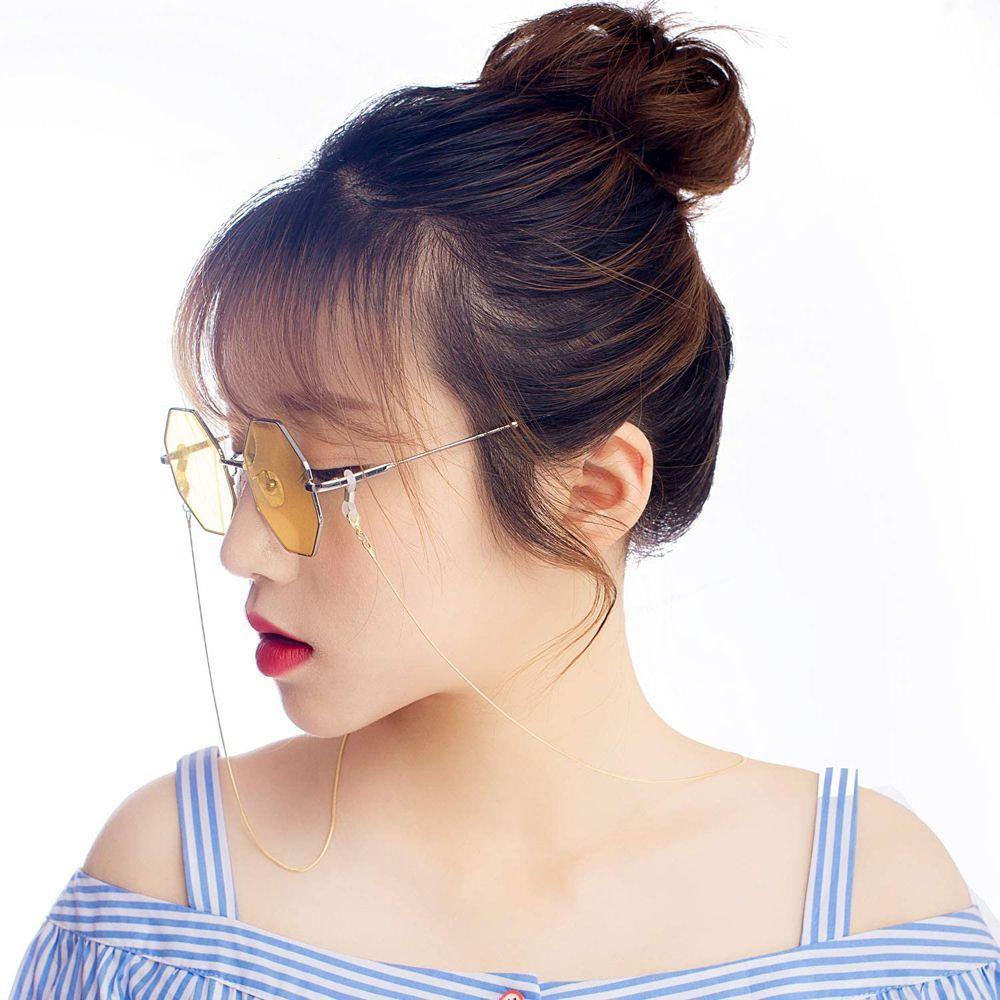 Set 50 Dây Đeo Mắt Kính Màu Trắng Có Thể Điều Chỉnh