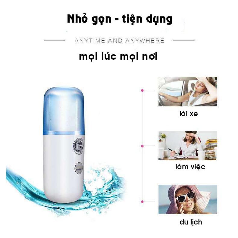 Máy xịt khoáng cấp ẩm cầm tay