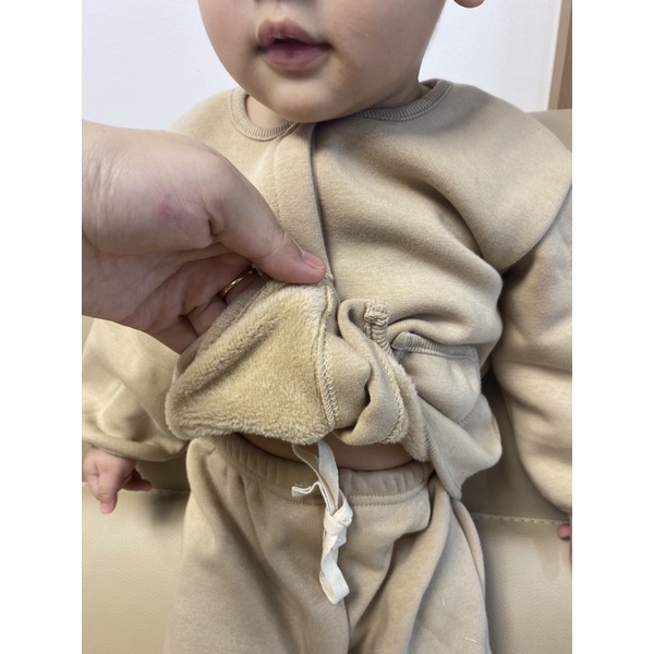 Bộ nỉ lót lông mềm cao cấp bé trai bé gái