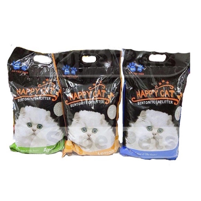[ Nowship ] Cát Happy Cat SaniCat Cho Mèo Nhập Hàn siêu khử mùi