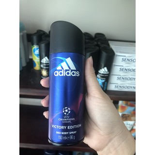 XỊT KHỬ MÙI TOÀN THÂN NAM ADIDAS DEO BODY SPRAY 24H 150ML - VICTORY EDITION