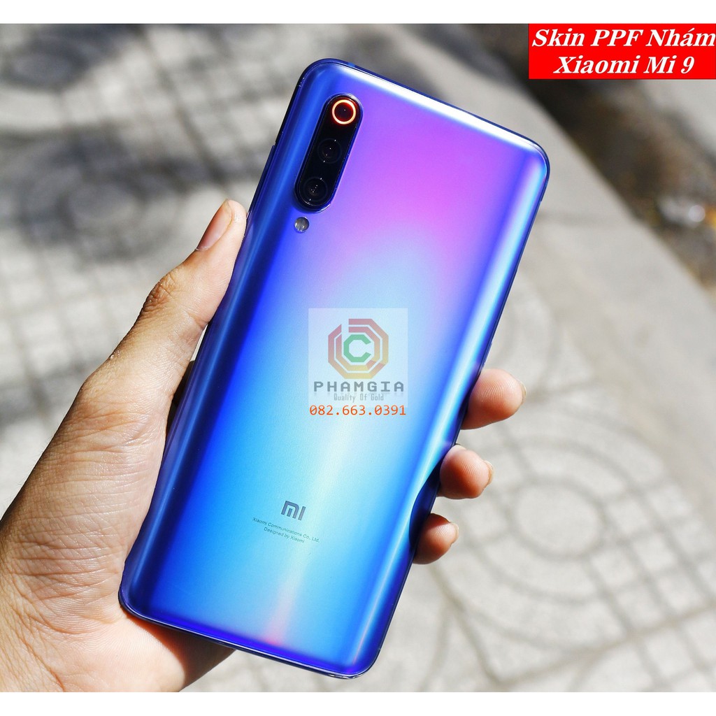 Dán PPF bóng, nhám cho Xiaomi Mi 9 màn hình, mặt lưng, full lưng viền siêu bảo vệ