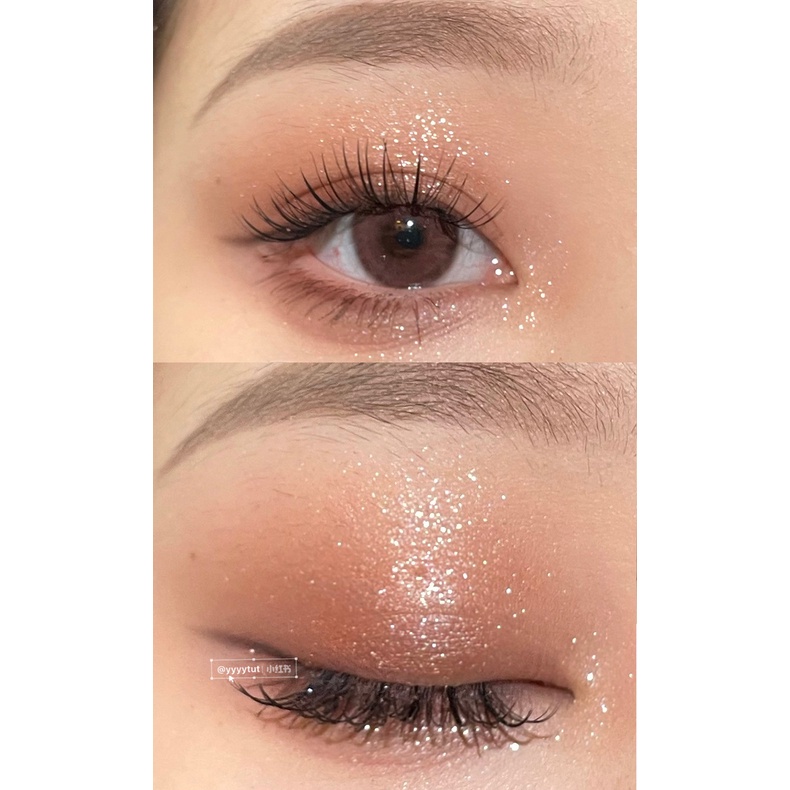 [Hàng mới về] Bảng phấn mắt nhũ lì 10 ô Sweet Mint Chữ T Lệch Sena Beauty
