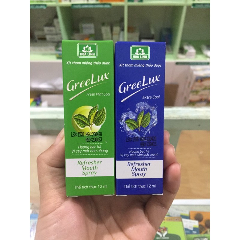 Xịt thơm miệng thảo dược