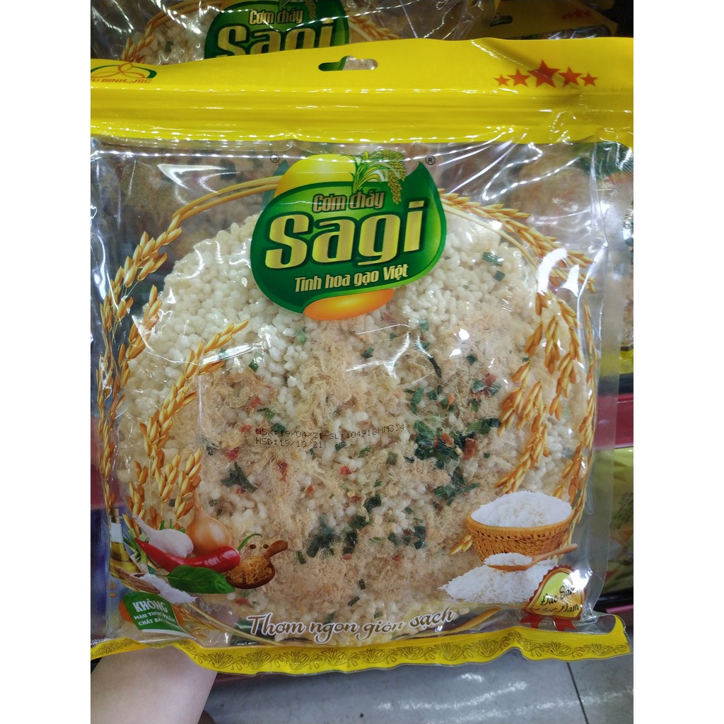 Cơm Cháy Chà Bông SAGI Gói  65g - 150g