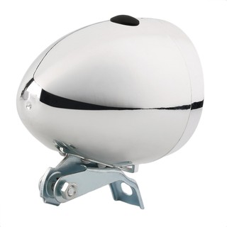Đèn pha gắn phía trước xe đạp gồm 3 bóng đèn LED