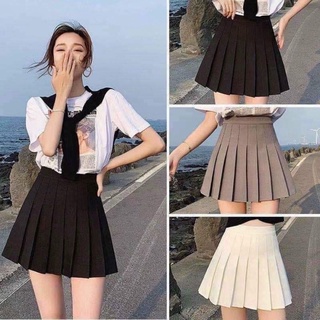 Chân váy xếp ly Tennis dáng chữ A, chân váy xoè dáng ngắn phong cách Ulzzang