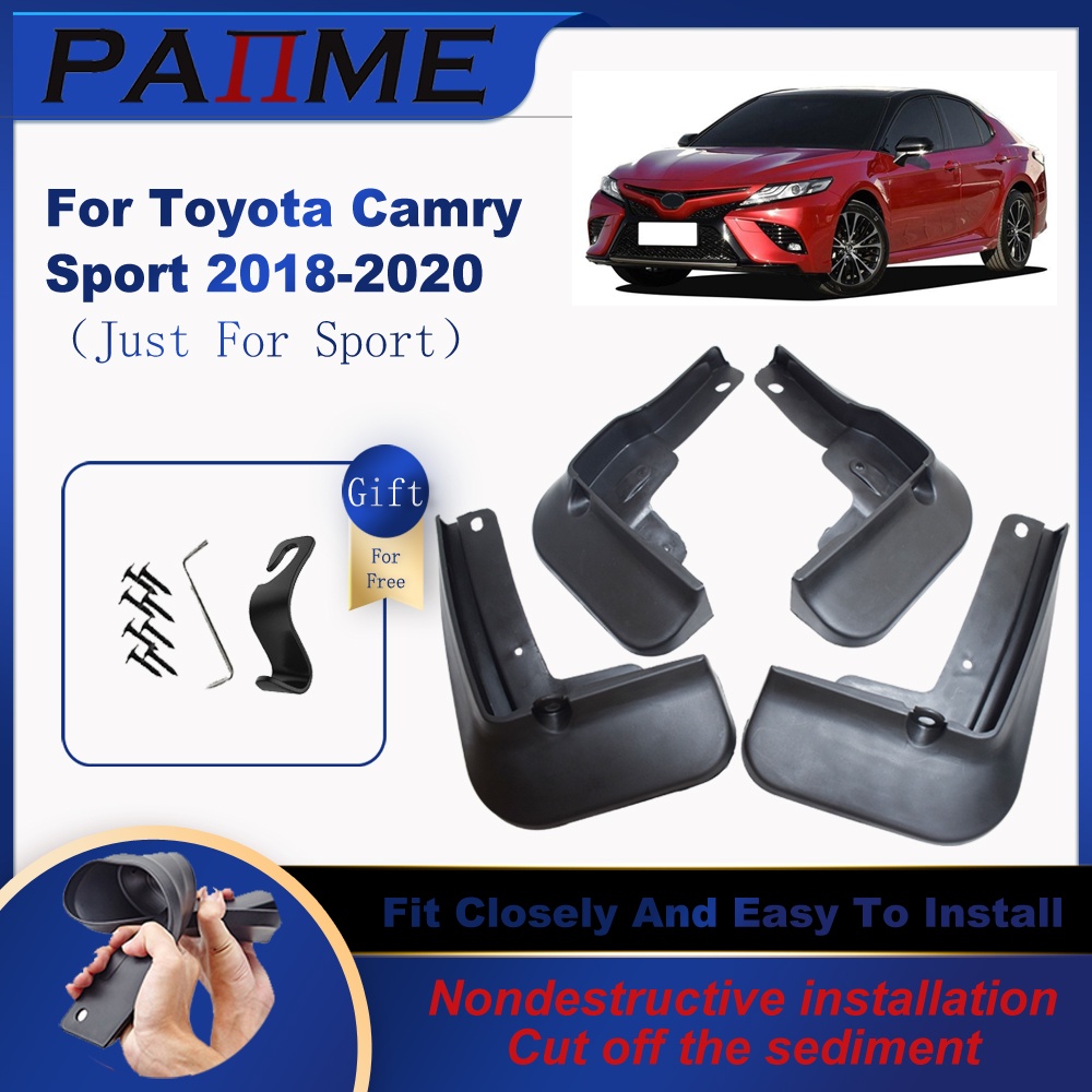 FENDER Set 4 tấm chắn bùn cho xe hơi Toyota Camry Sport 2018-2020101171