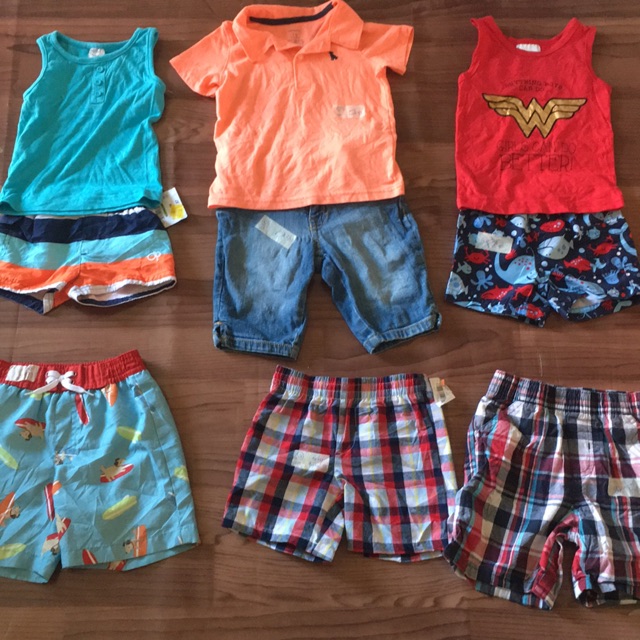 Combo quần áo bé trai