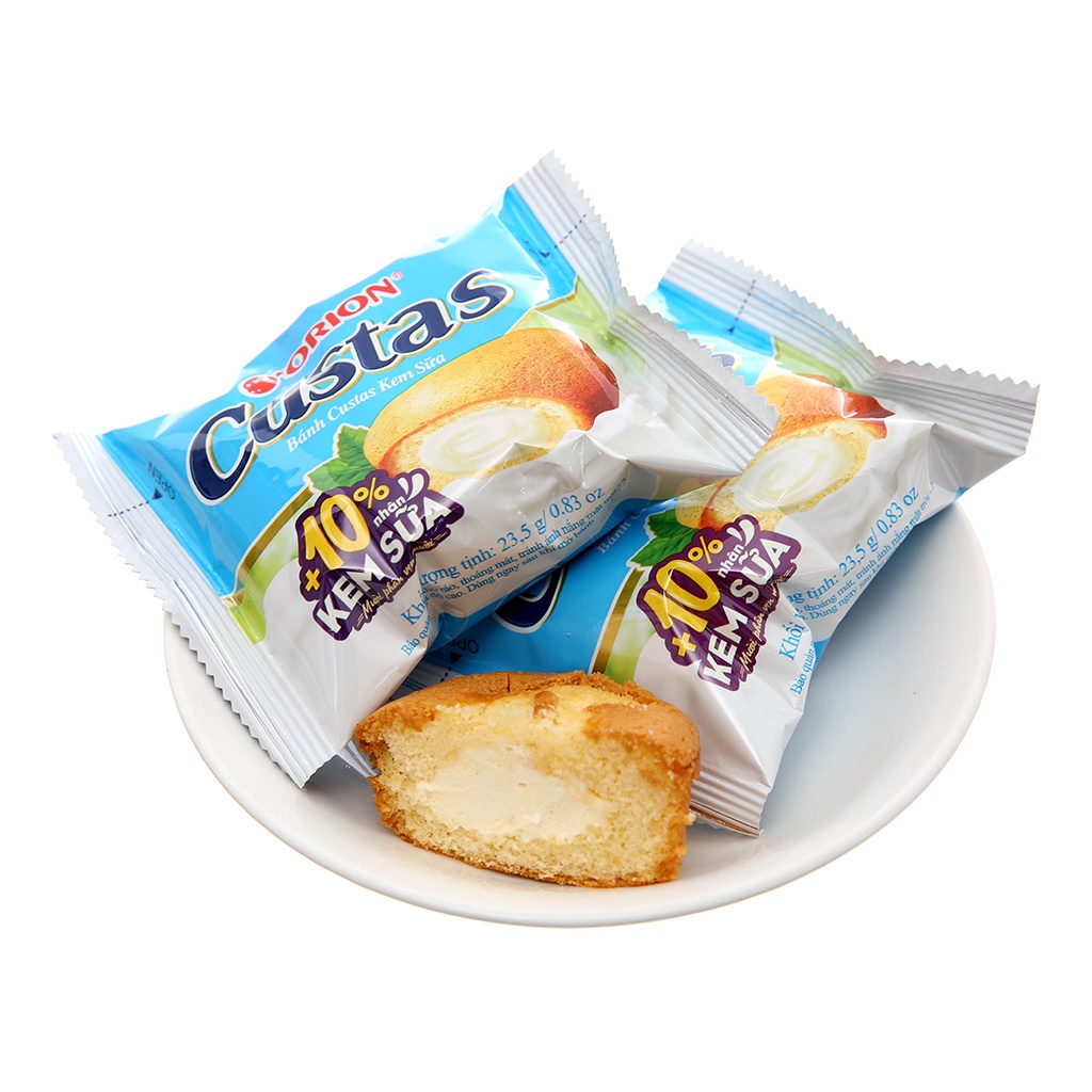 Bánh Custas Orion Kem Sữa