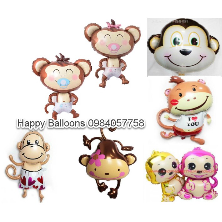 Bóng trang trí hình khỉ