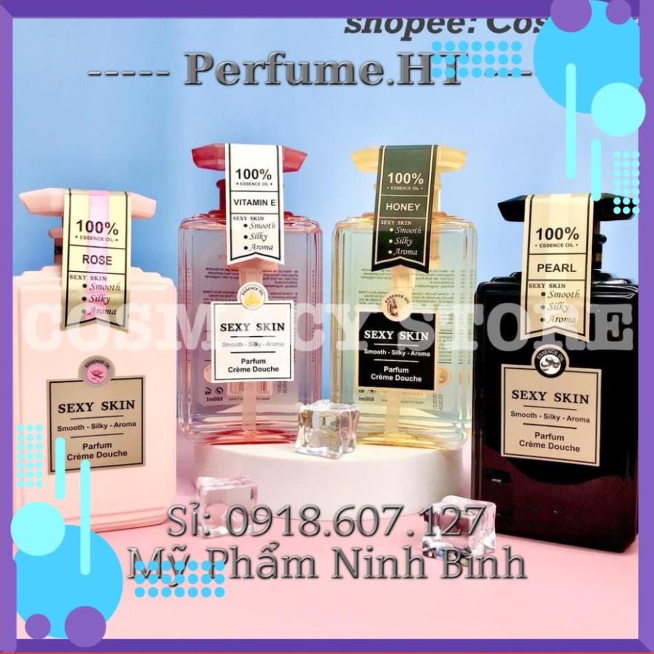 Sữa Tắm Nước Hoa Sexy Skin 600ml Hàng Chuẩn