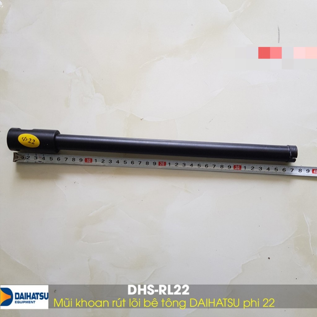 Mũi Khoan Rút Lõi Bê Tông 22 mm  Ø22mm