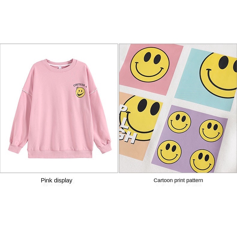 Áo Sweater dáng rộng thời trang hàn quốc dành cho bé gái