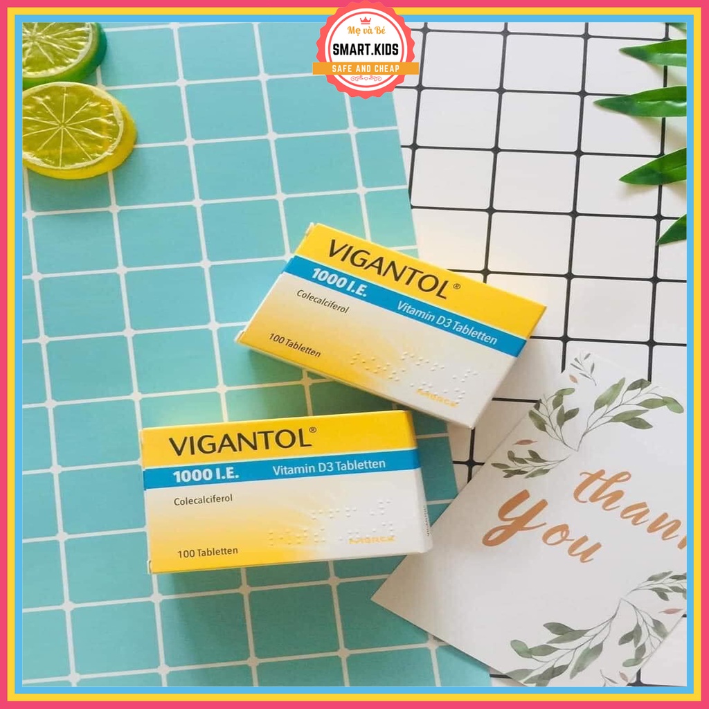 Vitamin Vigantol D3 bổ sung Vitamin D3 và tăng chiều cao cho bé