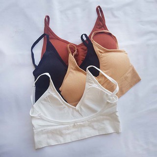 Áo bra thun gân, khoét lưng chữ u siêu gợi cảm 214367
