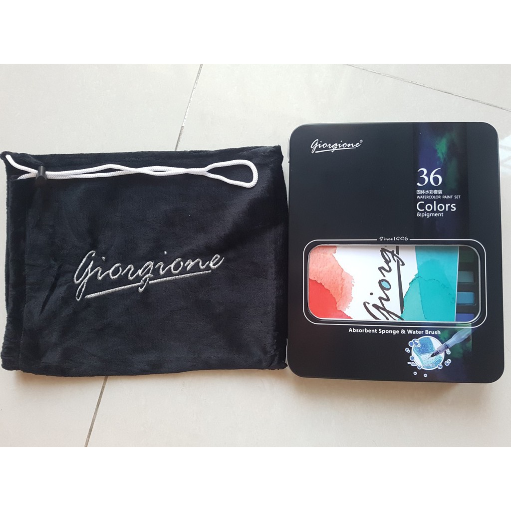 Màu nước Giorgione cao cấp 36/48 màu