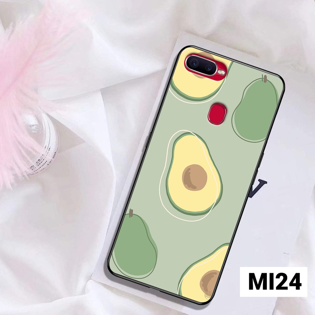 Ốp lưng OPPO F5 - F7 - F9 - A7 - A5S - A12 in hình hoa quả trái bơ