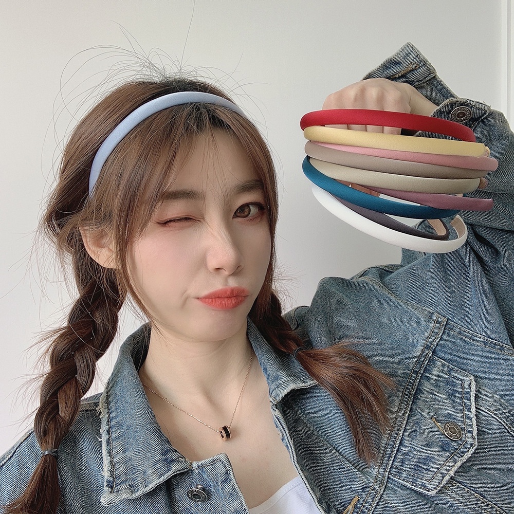 Cài tóc mỏng phong cách ngọt ngào dễ thương thời trang mùa xuân cho nữ